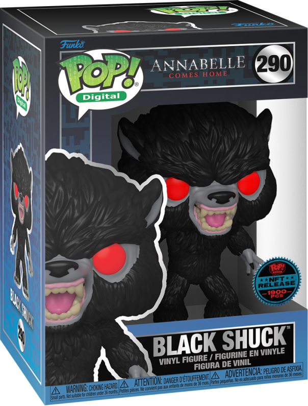 [FUNKO]POP! Digital Annabelle Comes Home #290 Black Shuck [1/1900 pcs.]